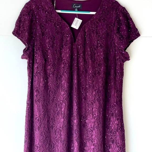 ($109) Connected Apparel Women's Plus Size Formal Evening Party Prom Dress, 14W - Picture 7 of 14